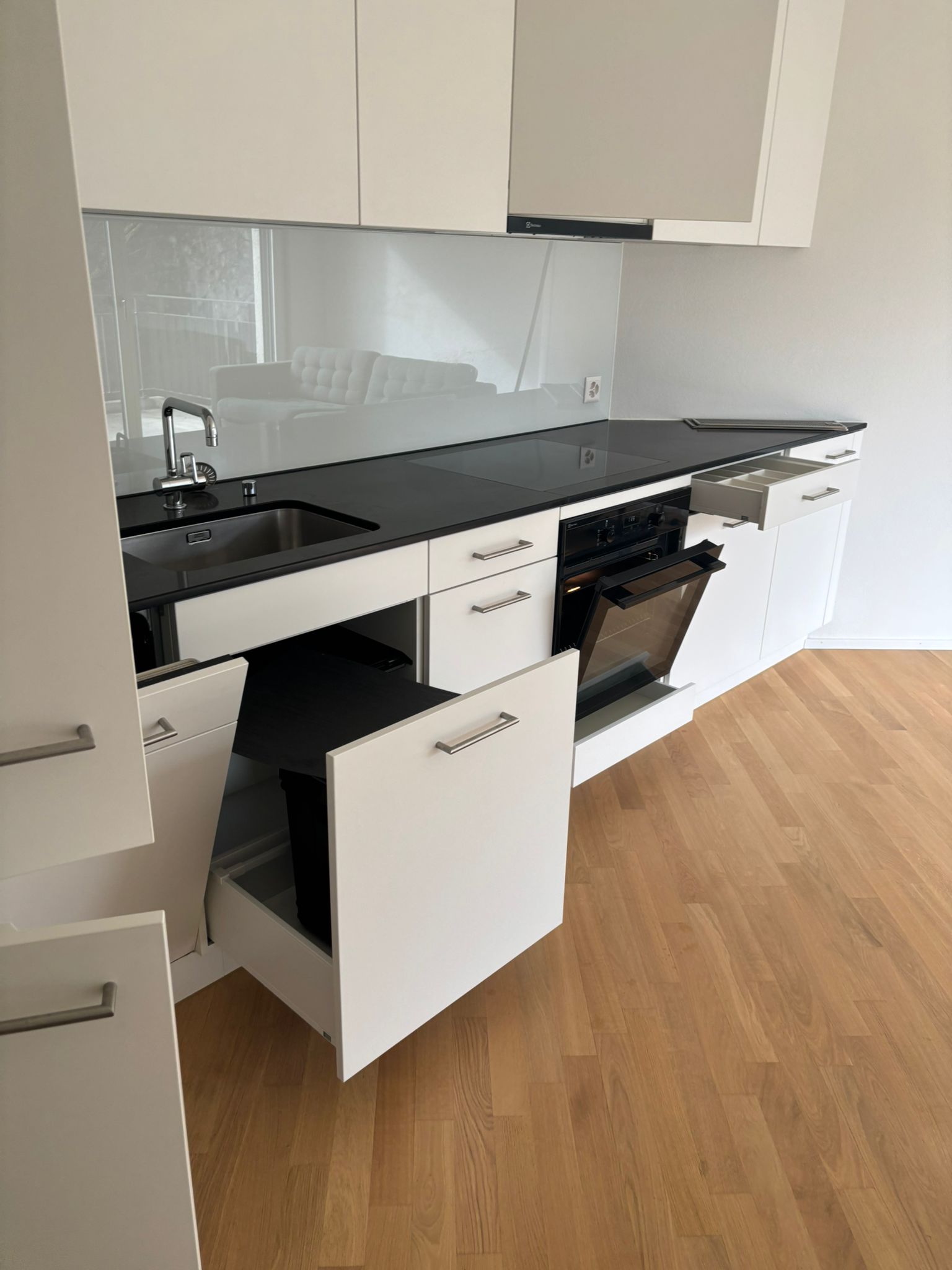 Gepflegter Holzboden